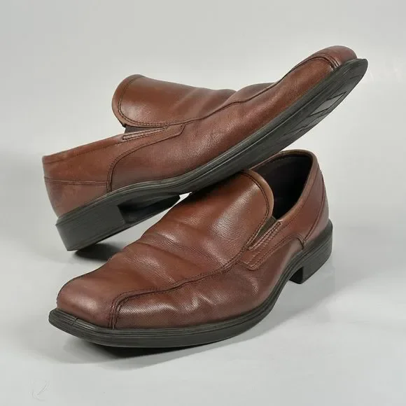 Ecco Shoes Ecco Johannesburg Venetian Loafer Mens Size Brown